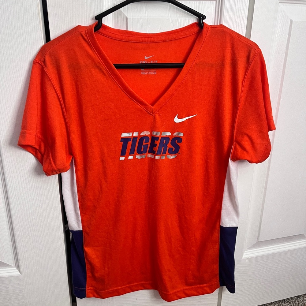 Clemson Nike V-Neck